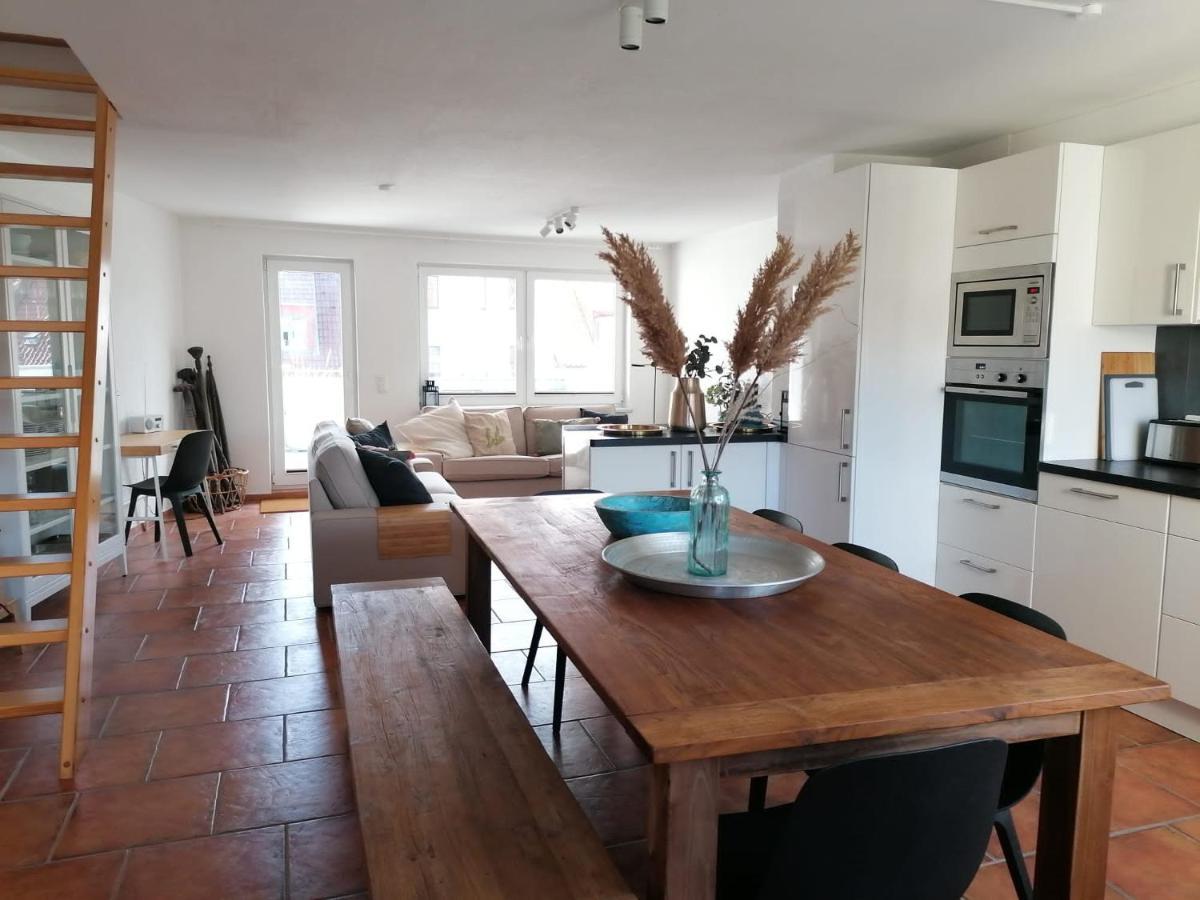 Townhouse Altstadt Wismar Upper Apartment Mit Zwei Terrassen 外观 照片