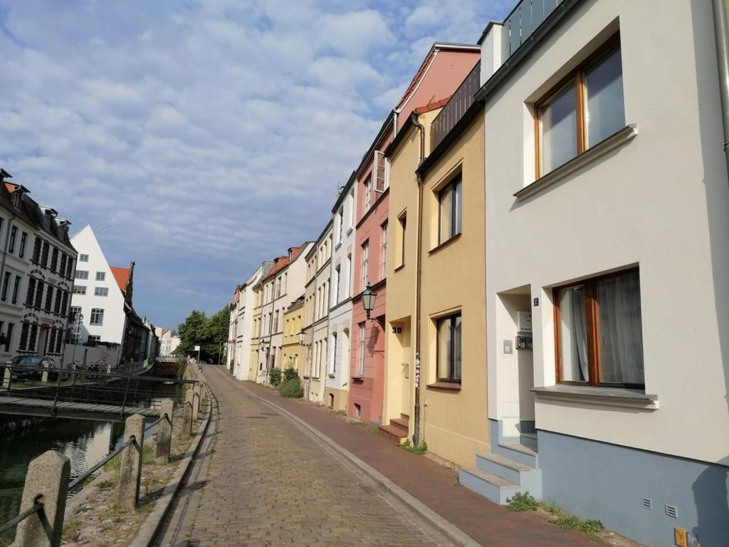 Townhouse Altstadt Wismar Upper Apartment Mit Zwei Terrassen 外观 照片